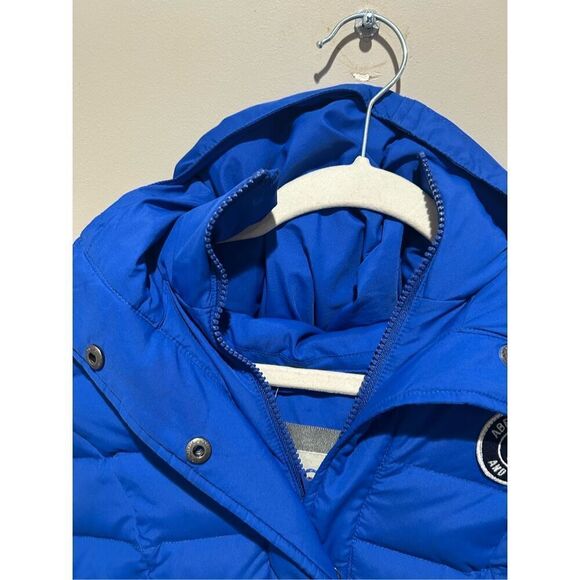 Abercrombie & Fitch Down Puffer Fallon Vest Quilted Lightweight Blue - Picture 4 of 8